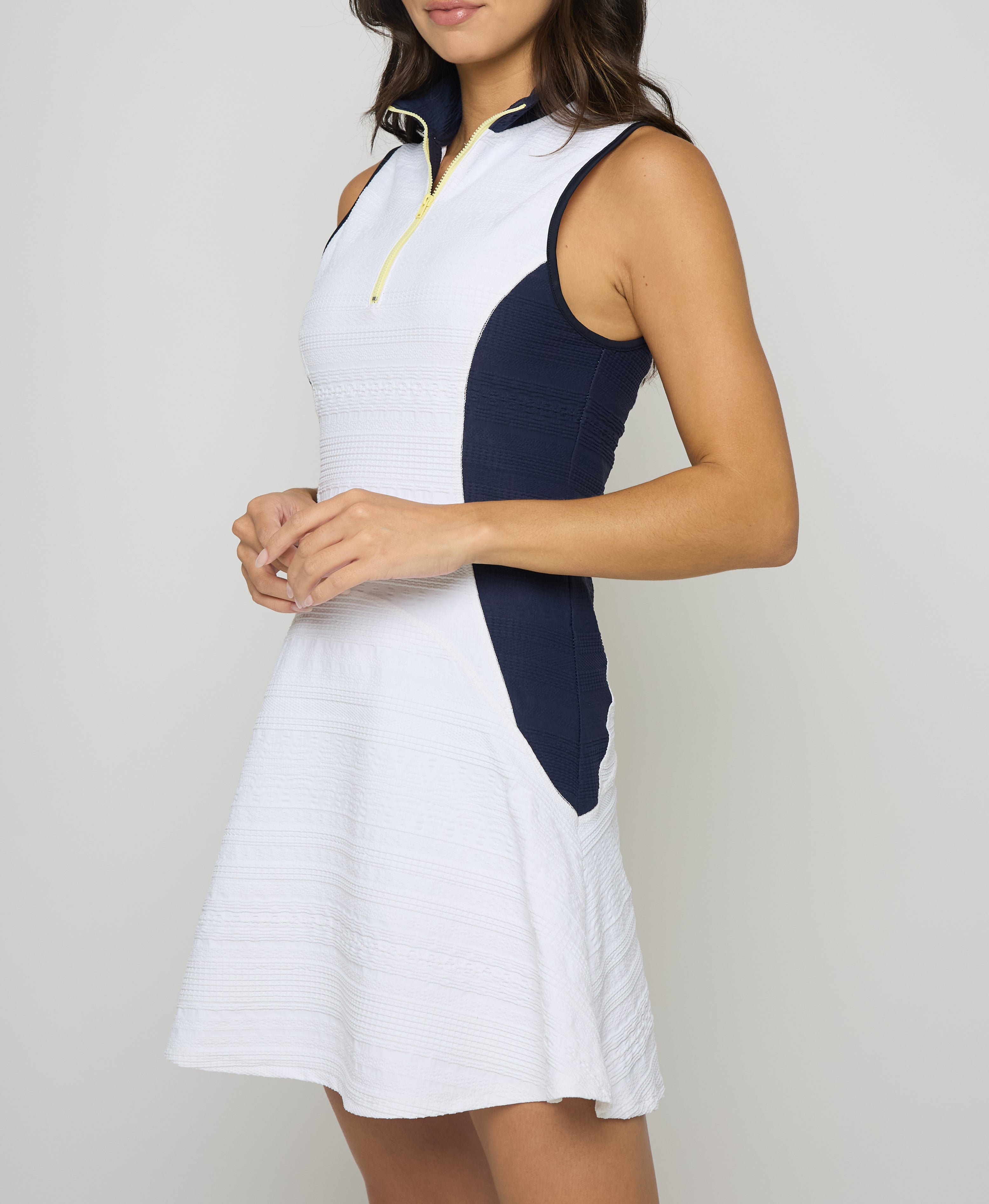 ZIP FRONT DRESS