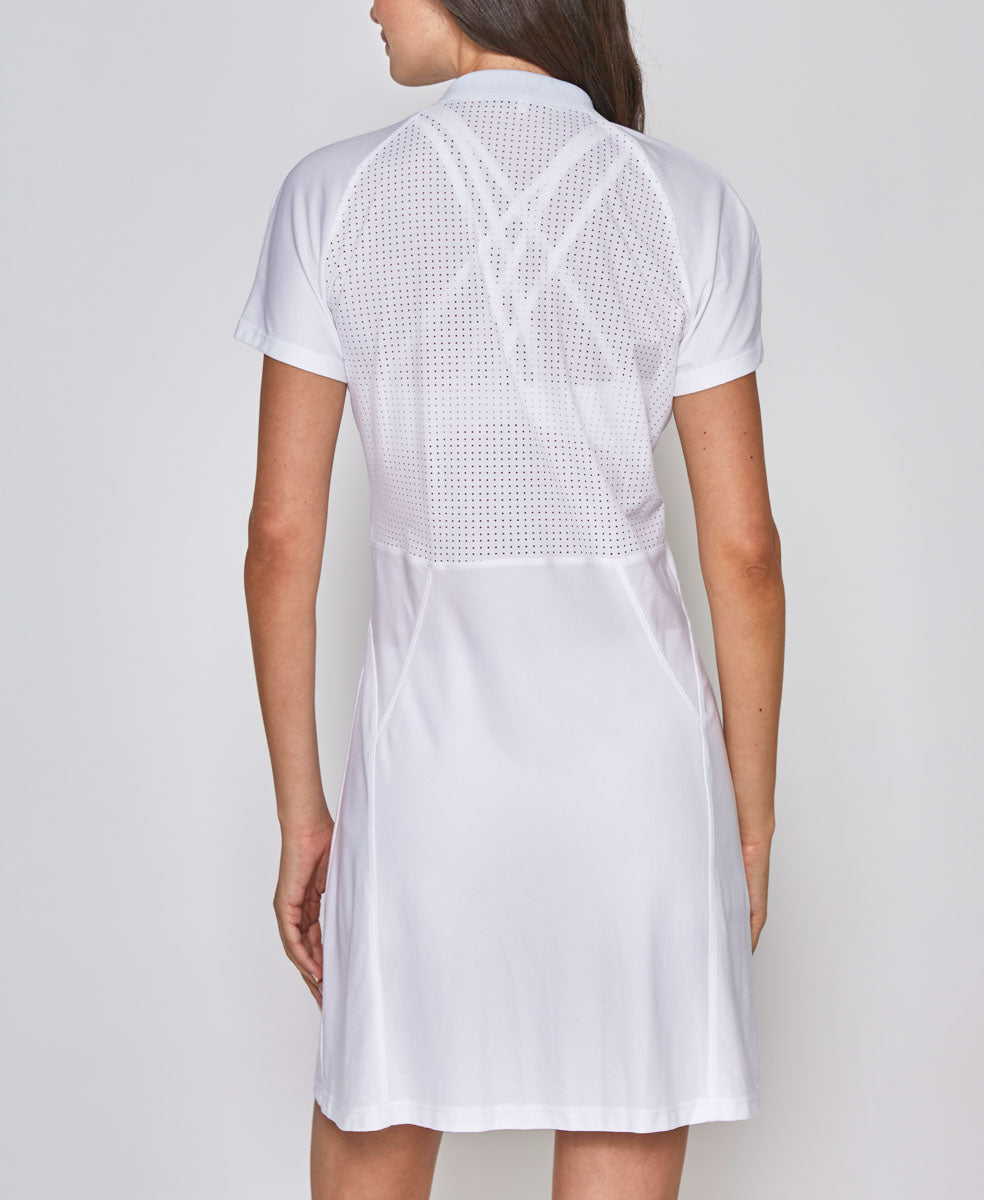 MESH ZIP PERFORMANCE DRESS
