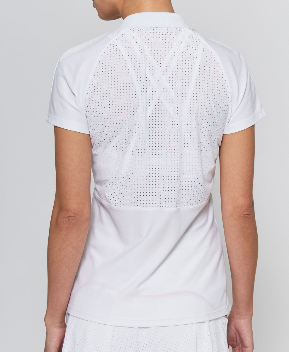 MESH ZIP PERFORMANCE POLO