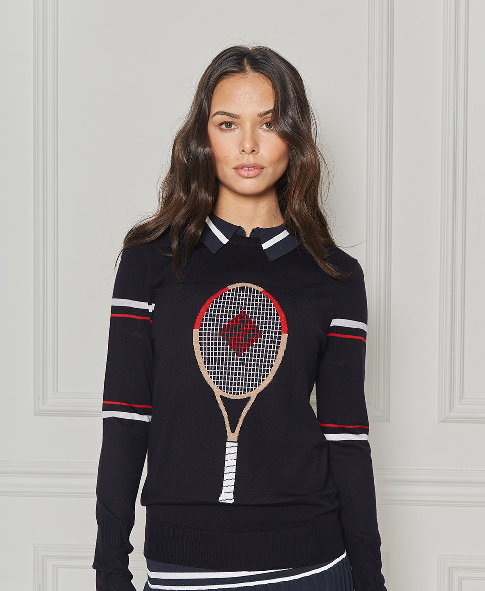 RACQUET SWEATER